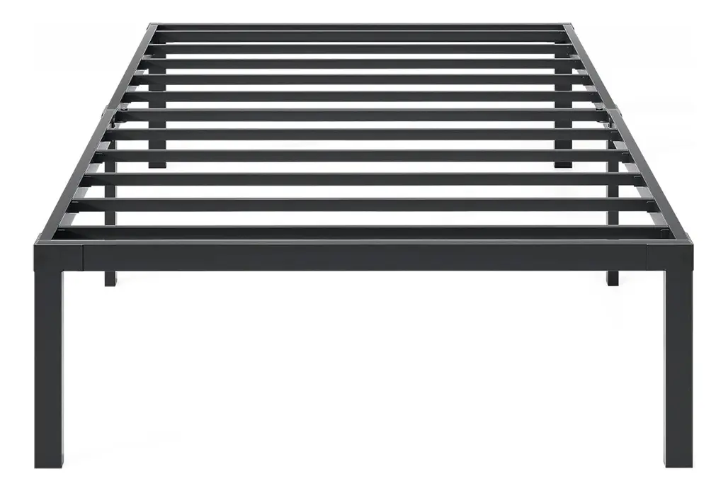 Estrutura De Cama De Metal, Solteiro, Com Espaço De Armazena Cor Preto Hot Wheels